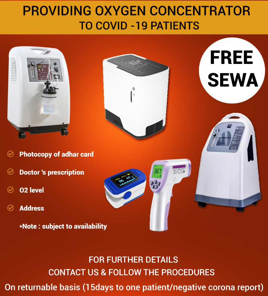 free Covid-products in Delhi/NCR,