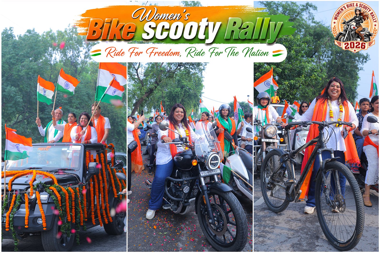 Durga Saptashati Foundation Bike Rally