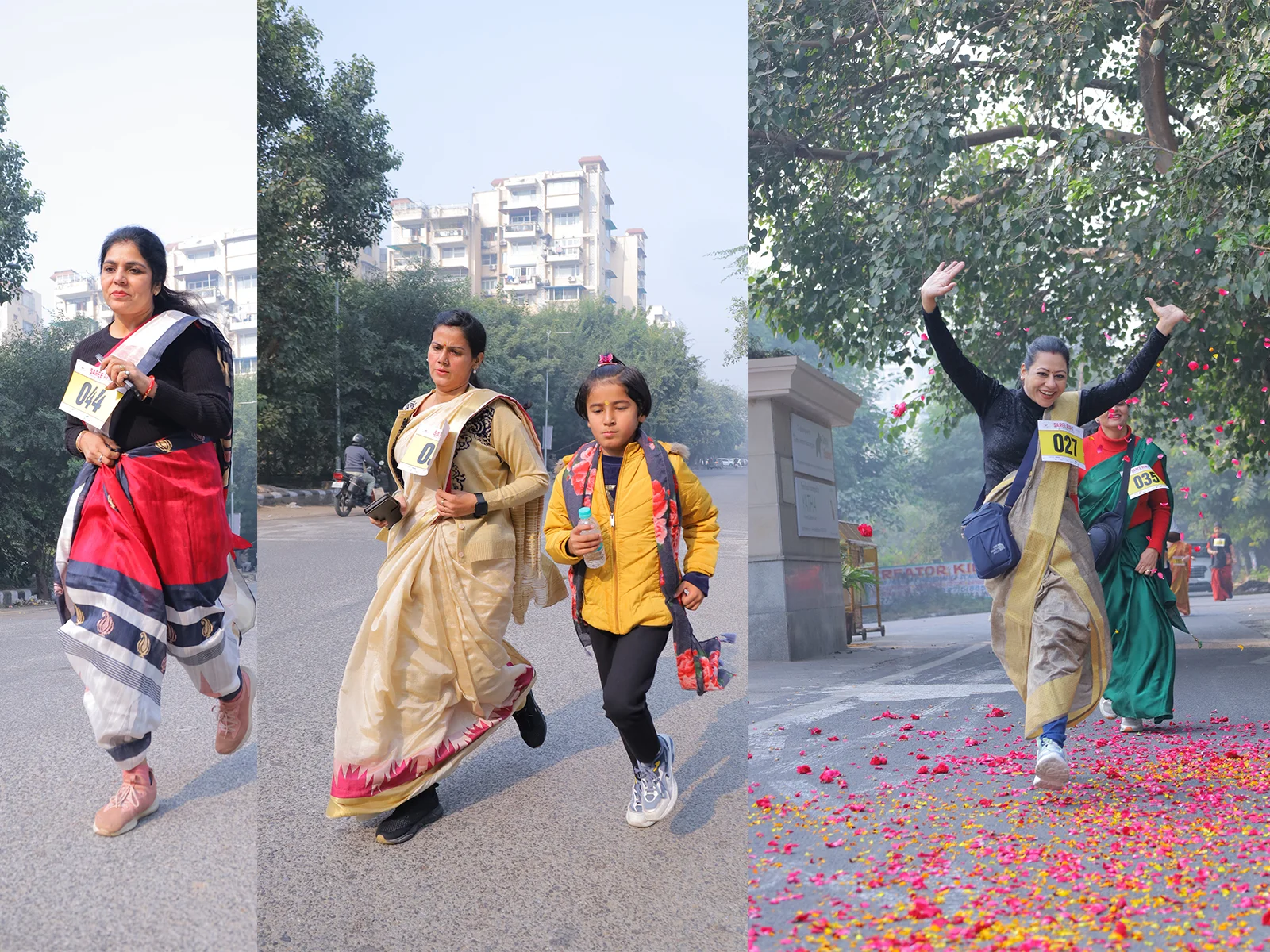 Finish Line Celebration