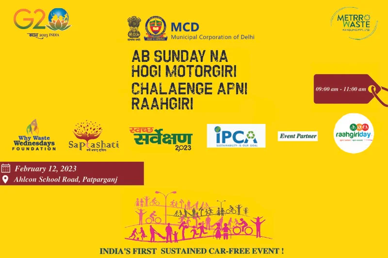 Durga Saptashati Foundation partnered with MCD for Raahigiri Day.