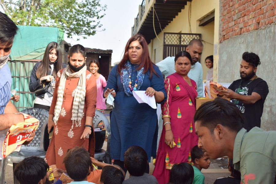 Durga Saptashti: Fighting Hunger In Delhi India