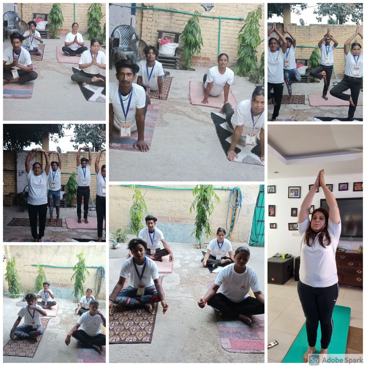 Yoga Day celebration in Dwarka